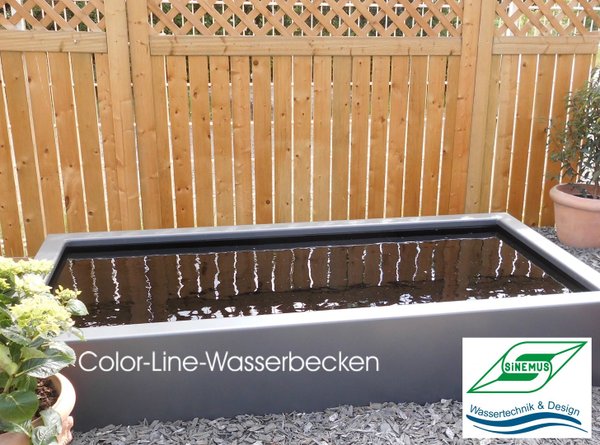 Color-Line-Wasserbecken ca. 100x100x37cm (SI CL 100/100-37)