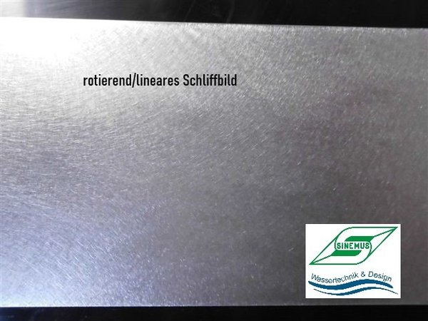 Edelstahlrahmen für GFK 240x120cm Standard (SI-EA 242/122-15)